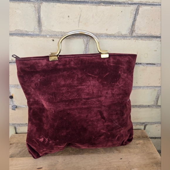 Vintage Velvet Handbag - Picture 4 of 9